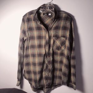 BDG Green Flannel
